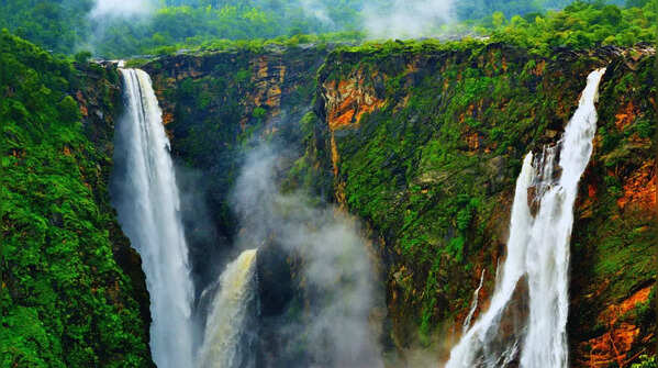 Kunchikal Falls, Karnataka (455 m)