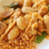 Roasted peanuts with chilli and garlic 