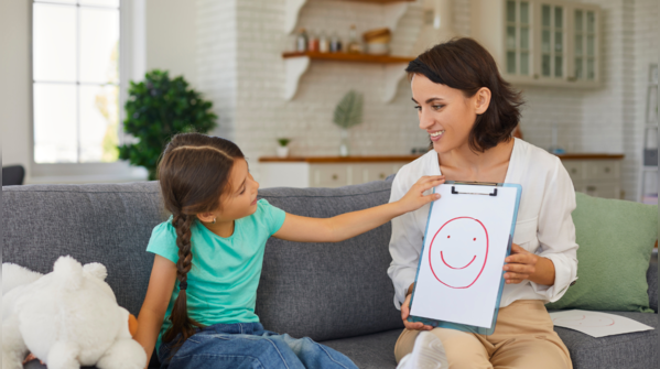Letting children watch adults make mistakes and fix them