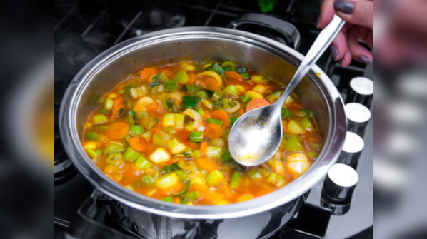Cook on medium heat with water splashes