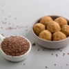 Besan and flaxseed laddoo