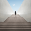 Take the stairs, but carry something