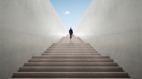 Take the stairs, but carry something
