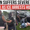 Article image for: Chaos As <i class="tbold">ice</i> Arrests Iranian Man In LA; His Wife Falls Down, Body Shakes With Panic Attack | WATCH