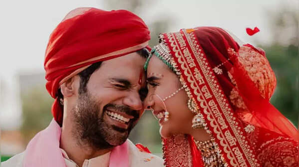 Rajkummar Rao and Patralekhaa: A look back at the soon-to-be parents' dreamy wedding