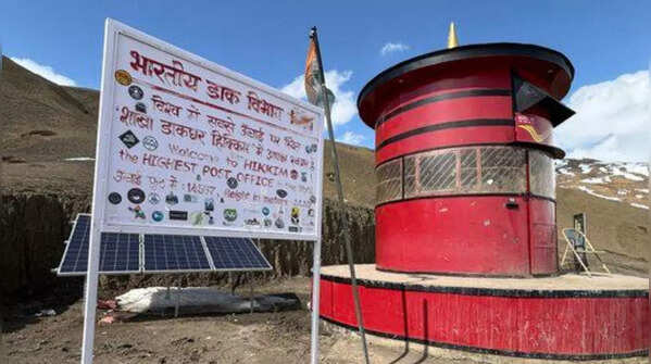 Send a postcard from the World’s Highest Post Office