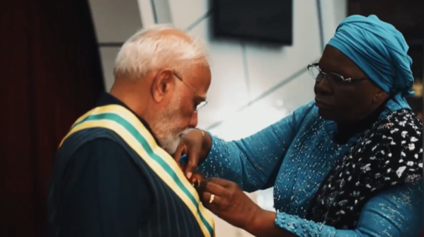 PM Modi receives his 27th international honour in Namibia