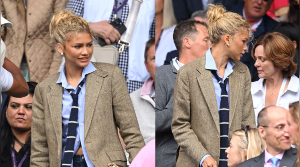 Herringbone blazer with jeans