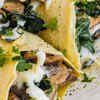 Mushroom and Chickpea Wrap