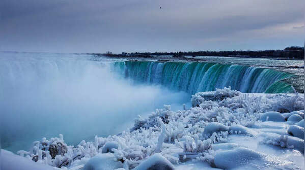 Ice-draped Observation Decks