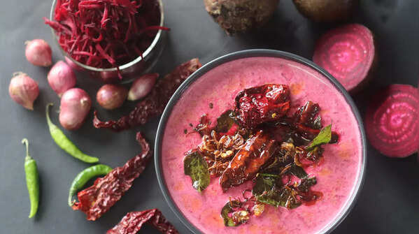 Nutrition in cooked beetroot