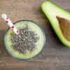 Avocado-Chia Protein Smoothie