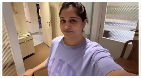 Dipika includes walking in her workout routine