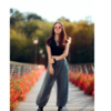 Pants with heavy cuffs