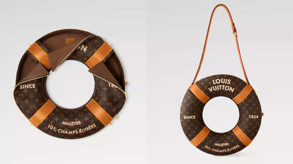 Louis Vuitton’s lifebuoy bag is making a splash
