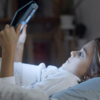 No screens at least 45 minutes before bed
