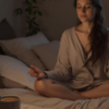 Try breathing exercises or guided sleep meditations