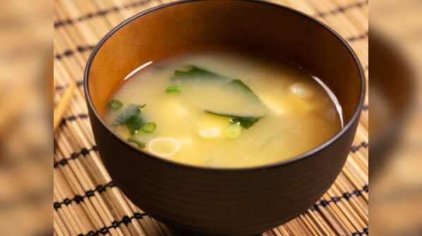 Miso soup (the clear kind)