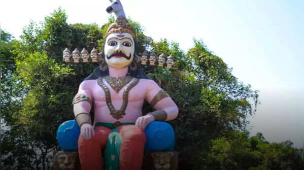 The Ravana Temple – Ravangram, Madhya Pradesh