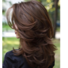 Feathered ends with light layering