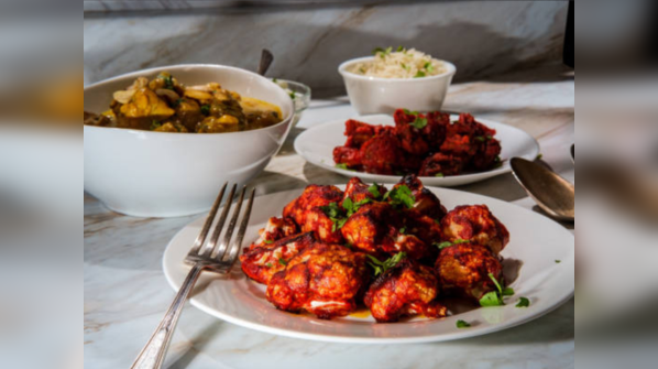 Tandoori mushrooms