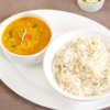 Dal-bhat from local joints in Gujarat