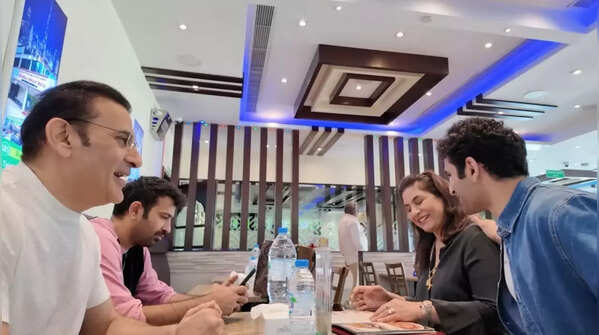 Fun time with family in Dubai