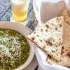 Palak Paneer with Roti
