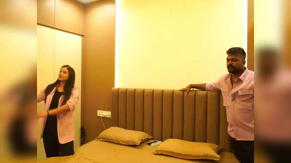 The master bedroom
