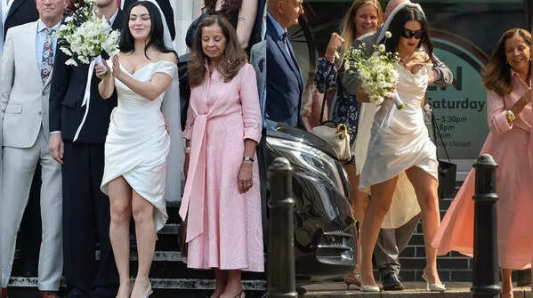 Charli’s unexpected but totally perfect wedding dress