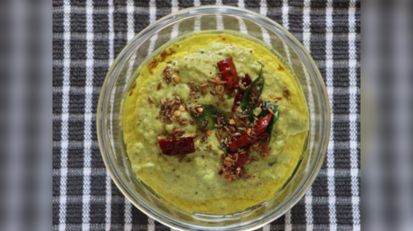 Turai chutney with a kick