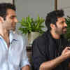 Ayushmaan asks Ajay Devgn about the viral dance step from his new movie