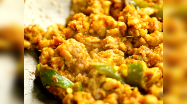 Soybean bhurji