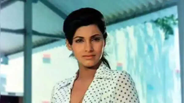 Dimple Kapadia’s polka dot co-ord