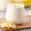 Banana and almond smoothie