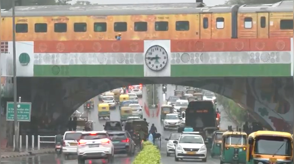 Minto bridge flowing smoothly