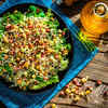 Sprouted moong salad