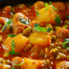 Soyabean aloo curry