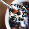Saturday – Greek yoghurt with flax and berries 