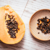 Raw papaya seeds