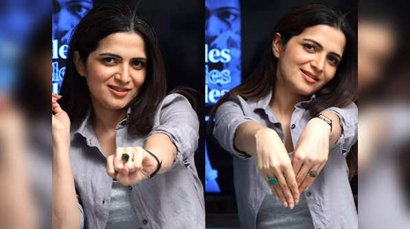 From the Italian black stone to Golden bubble: Here's a quick look at actress and host DD aks Dhivyadharshini’s swanky ring collection