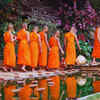 Article image for: <i class="tbold">monks</i> in saffron robes