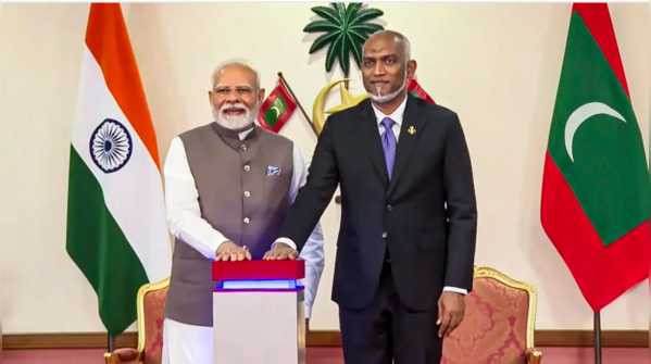 New Defence HQ built with Indian aid