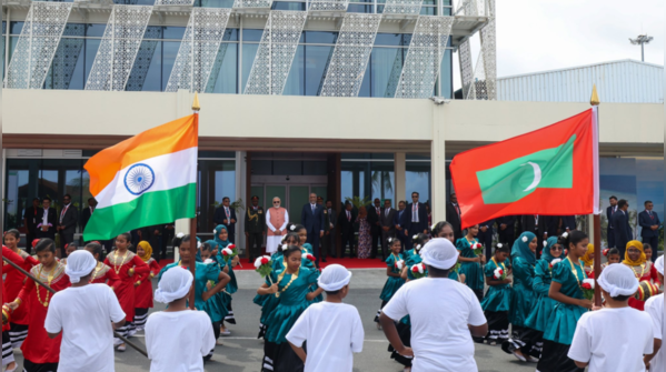 Kids perform, chant ‘Vande Mataram’ for PM