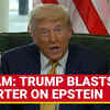 Article image for: 'Please Stop...': Trump Snaps At Reporter Who Links EU Deal Timing To Epstein Sex Scandal | Watch