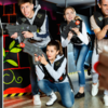Play laser tag together