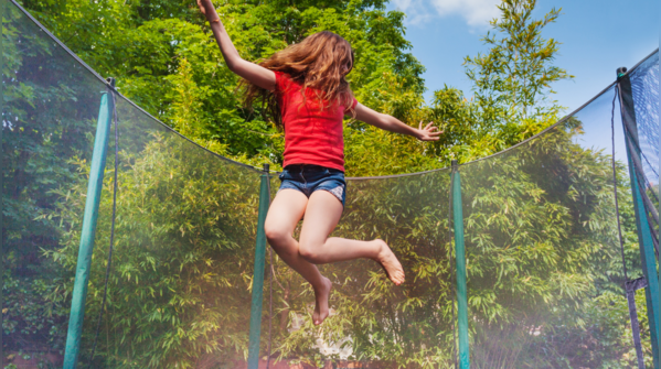 Bounce into fitness with trampoline time