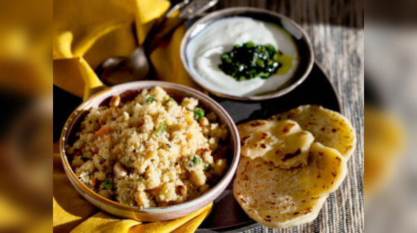 Savoury oats upma