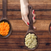 Soft vegetable puree