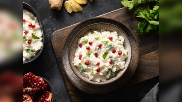 Homemade curd rice
